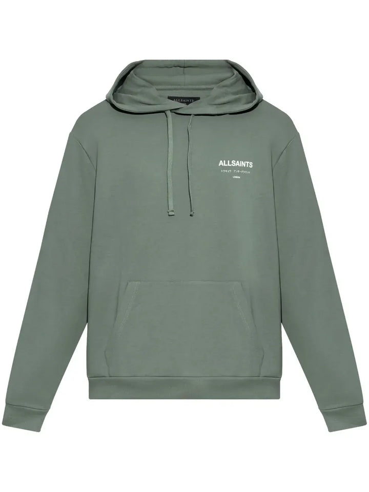 AllSaints Underground Oth Hoodie in Groen