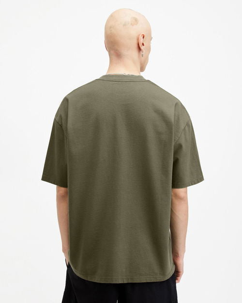 Xander Flocked Logo Oversized T-Shirt