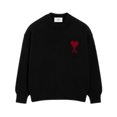 Ami De Coeur crew-neck wool sweater