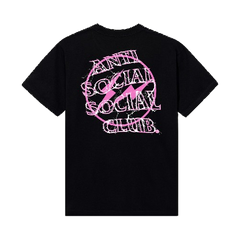 Anti Social Social Club x Fragment Pink Bolt T-Shirt