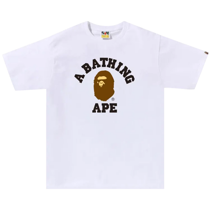 Bape - College T-Shirt White
