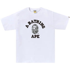 BAPE Digital Camo College T-Shirt - White