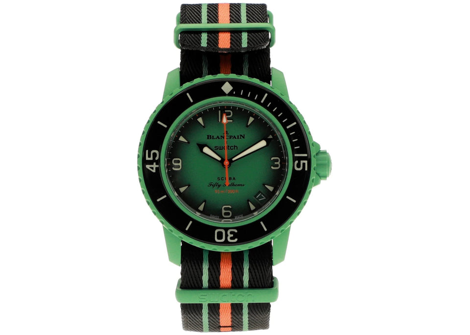SWATCH X BLANCPAIN BIOCERAMIC SCUBA FIFTY FATHOMS INDIAN OCEAN