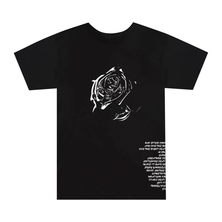VLone x Pop Smoke Tracklist T-Shirt Black