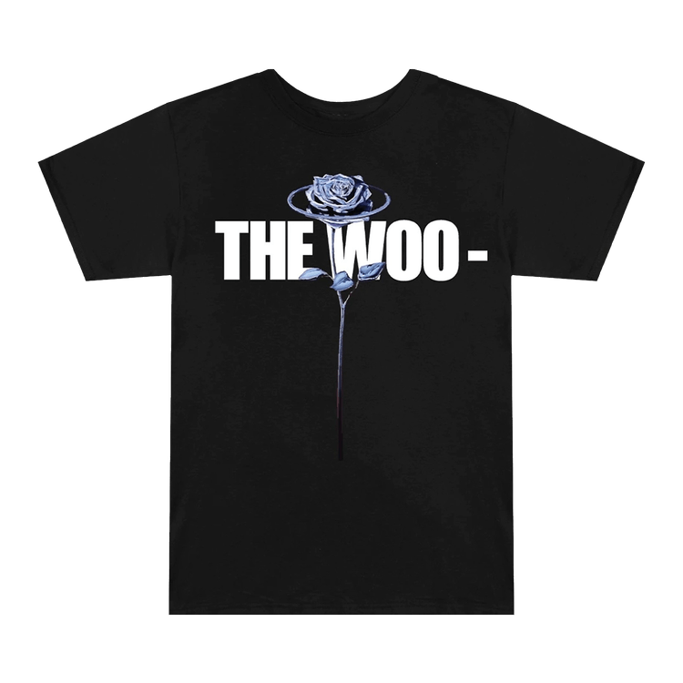 VLone x Pop Smoke Woo T-Shirt Black