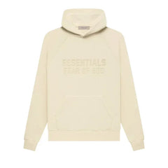 Fear Of God Essentials Hoodie Ss22 Eggshell