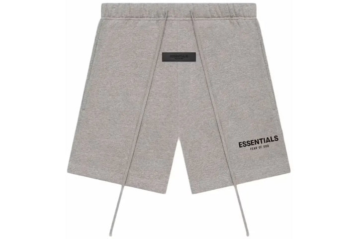 Essentials Shorts SS22 Flocked - Dark Oatmeal