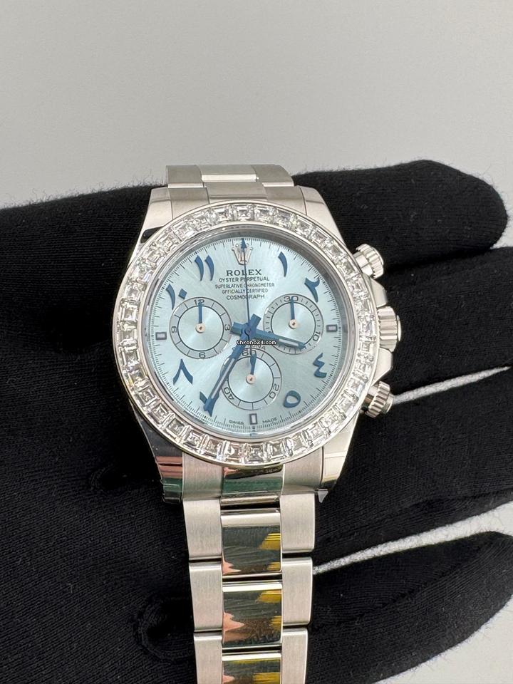 Rolex | Daytona | 126576TBR | Platinum | Platinum | Blue | Automatic