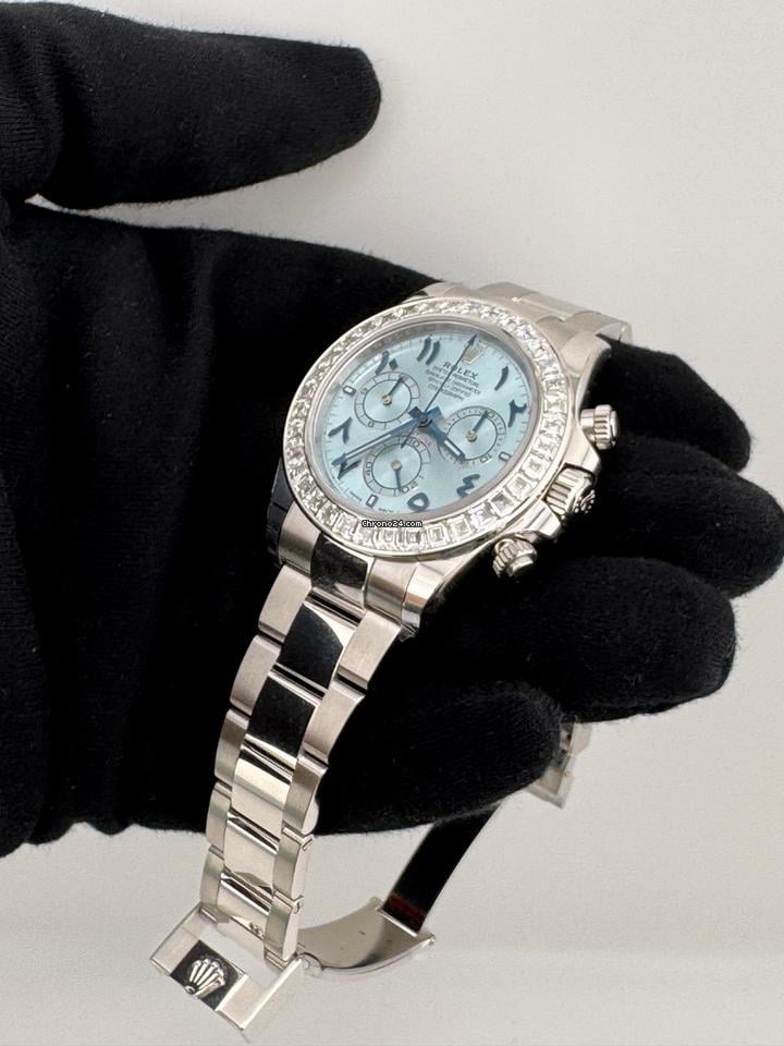 Rolex | Daytona | 126576TBR | Platinum | Platinum | Blue | Automatic