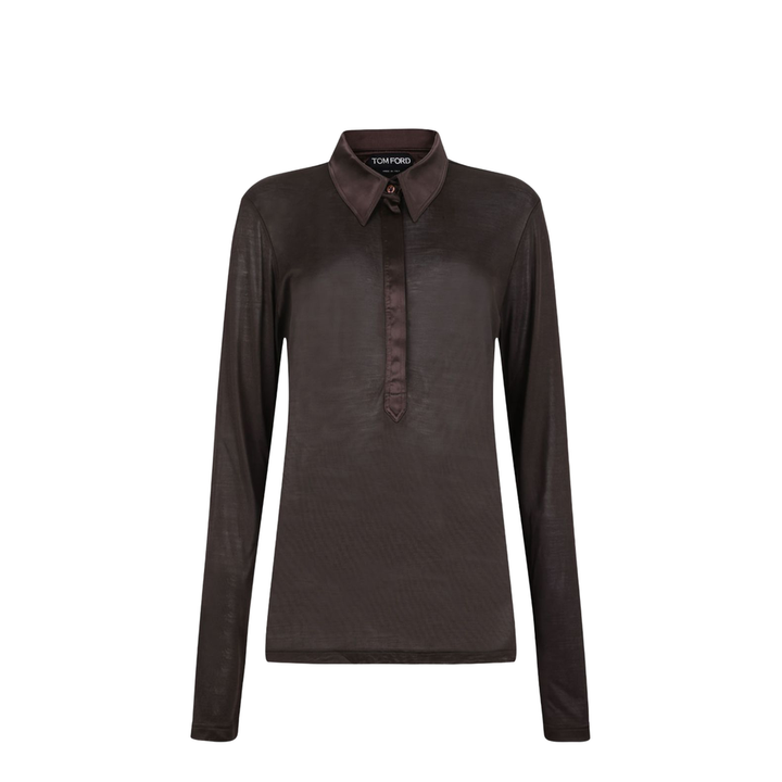 Silk Polo Shirt