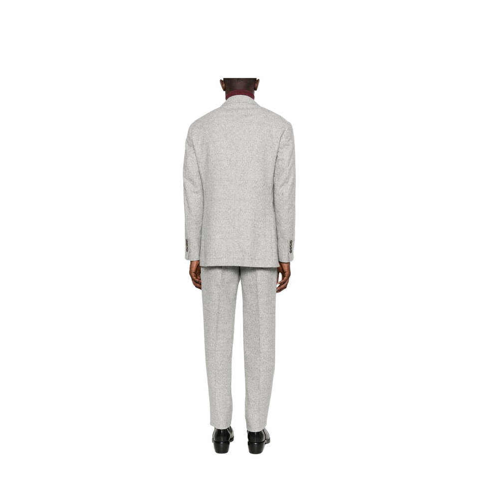 Two-Piece Suit in Silk, Wool and Cashmere