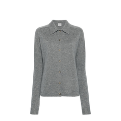 Raglan Sleeve Cashmere Shirt - Grey Melange