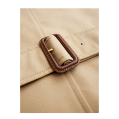 Chelsea Cotton Trench Coat - Beige