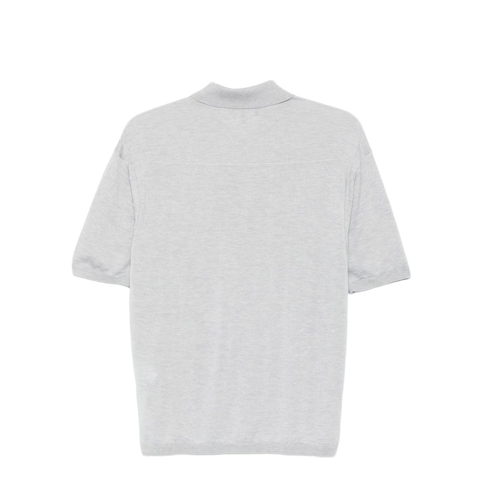 Wool Blend Polo Shirt