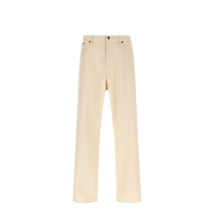 VGold Straight Leg Jeans - Beige