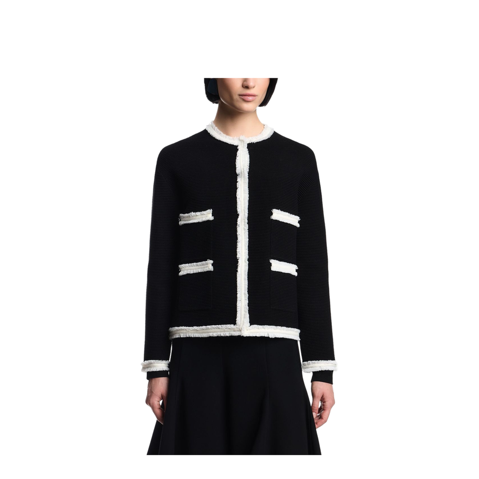 Crewneck Blazer Jacket
