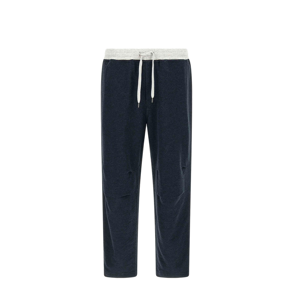 Drawstring Pants - Blue