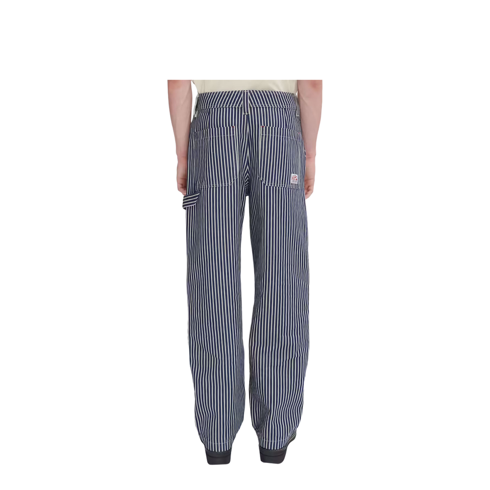 Trousers Blue White