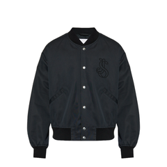 Logo Bomber Jacket - Black