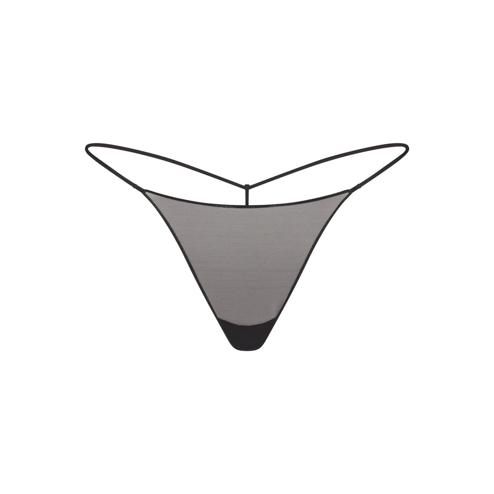 Ultra Fine Mesh String Thong