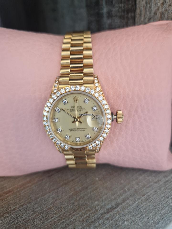 Rolex | Datejust | 69158 | 26 mm | Yellow gold | Automatic