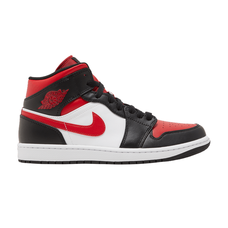 Air Jordan 1 Mid Bred Toe