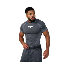 YoungLA Batman Compression Tees 'Dark Grey'
