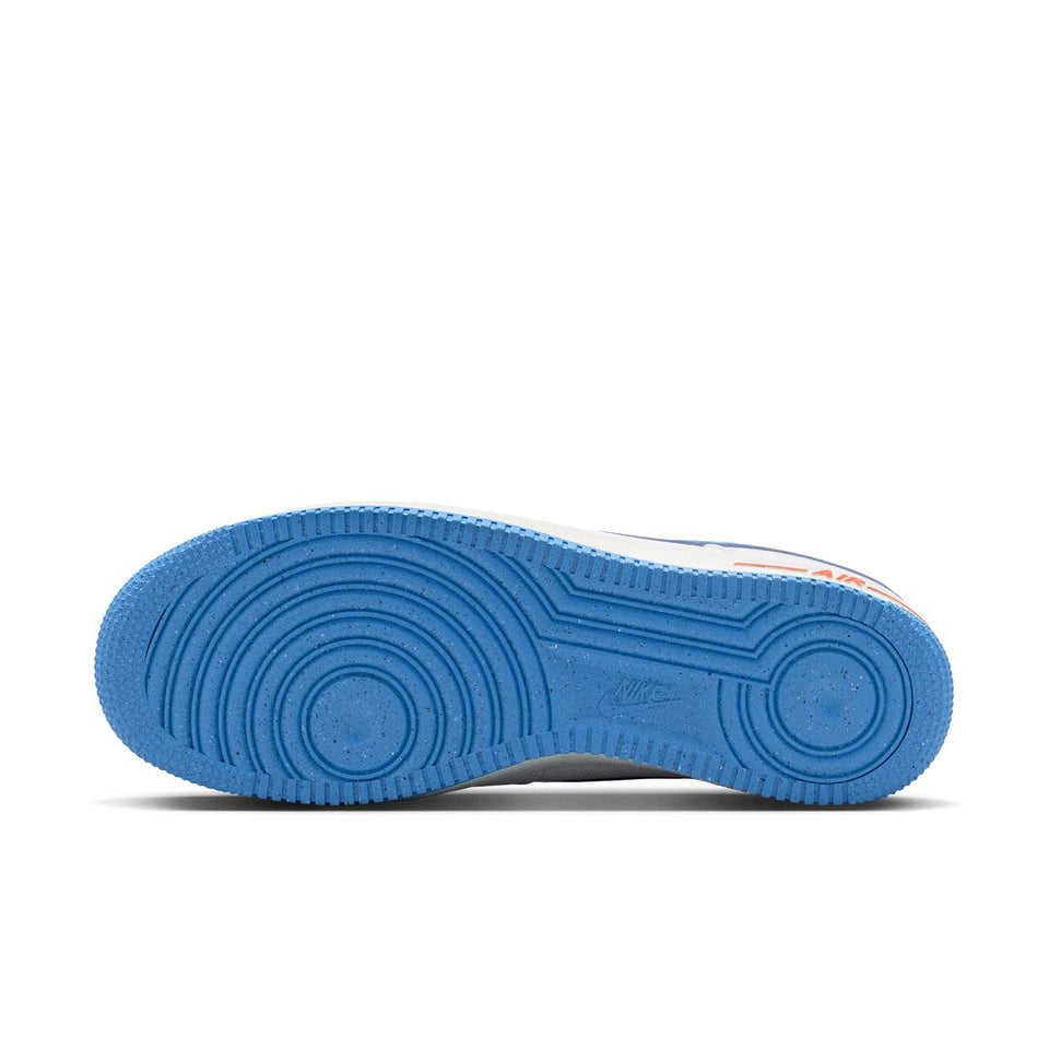 Nike AIR FORCE 1 '07 NN White Italy Blue Sail Team Orange