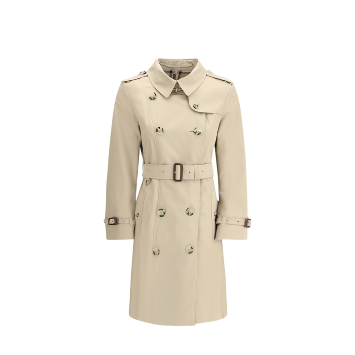 Chelsea Cotton Trench Coat - Beige