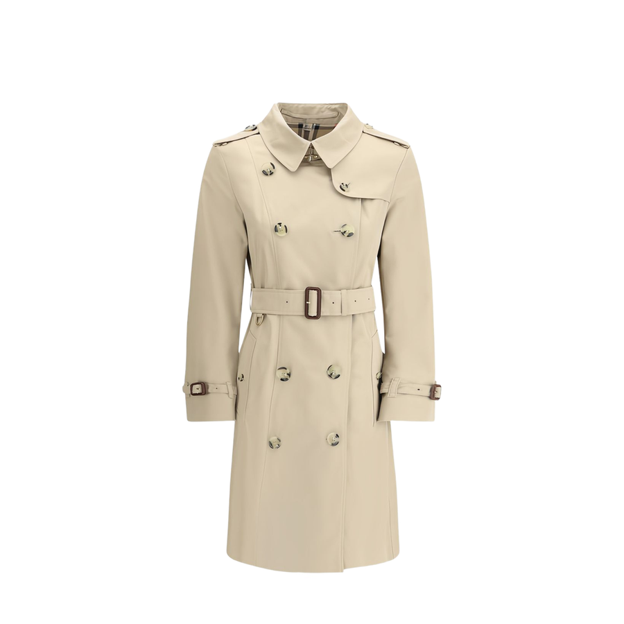 Chelsea Cotton Trench Coat - Beige