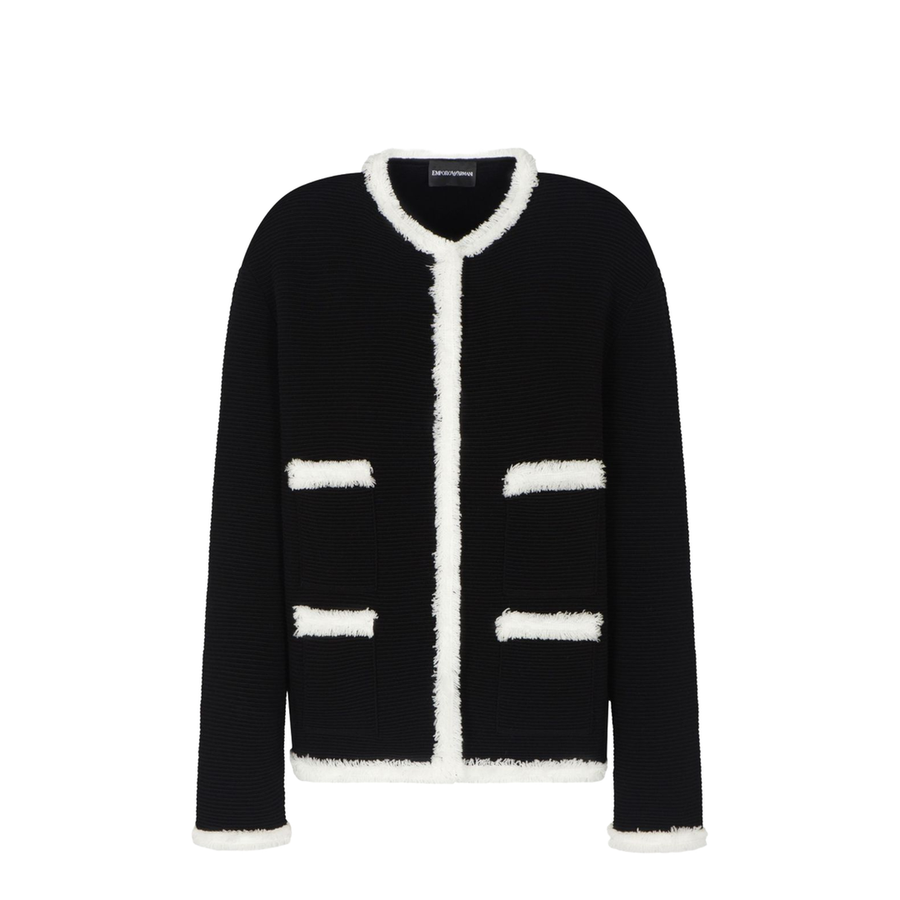 Crewneck Blazer Jacket