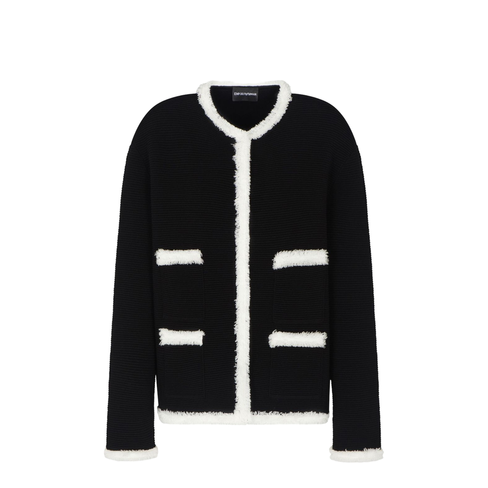 Crewneck Blazer Jacket