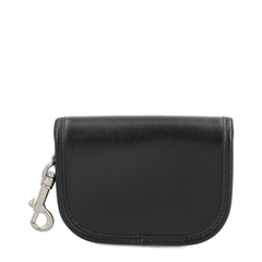 Keyring Nano Besace Triomphe Leather Black