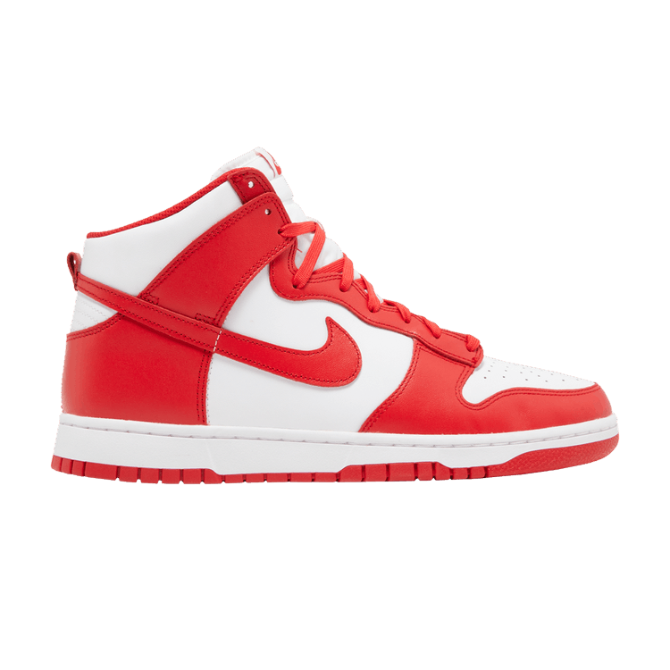DUNK HIGH CHAMPIONSHIP WHITE AND RED