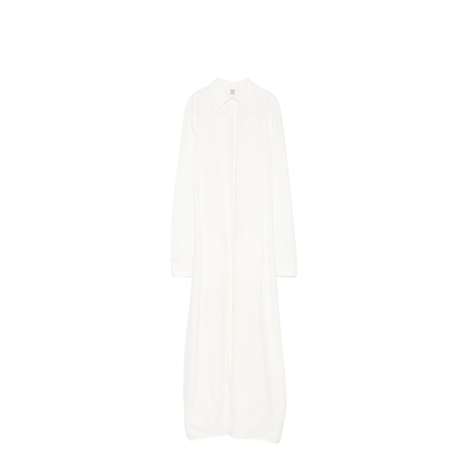 Silk Shirtdress