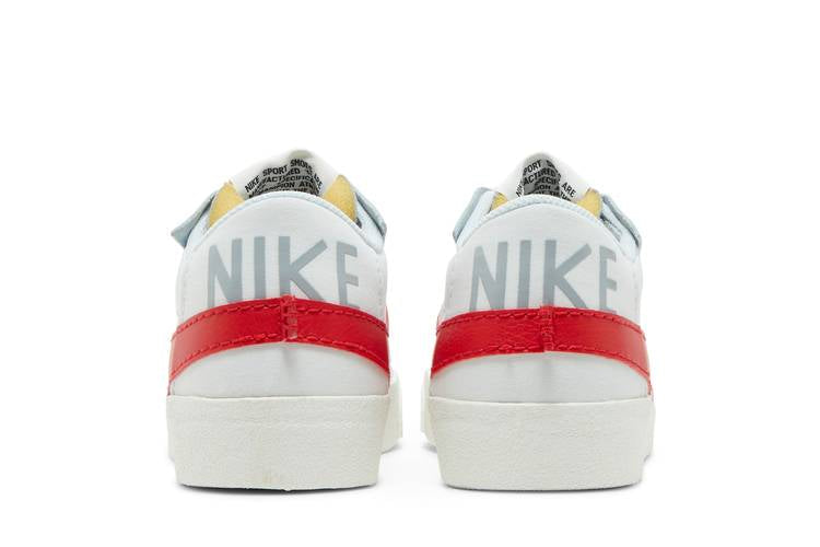 Blazer Low 77 Jumbo White University Red