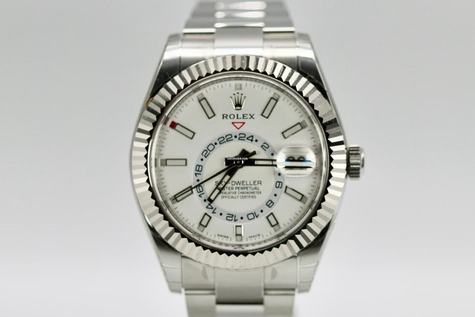Rolex | Sky-Dweller | 326934 | Steel | 42 mm | Steel | White | Automatic