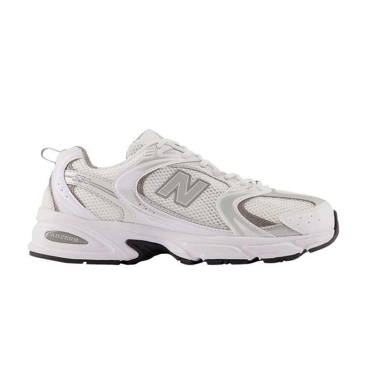 New Balance 530 White Metallic Silver
