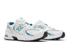 New Balance 530 White Silver Green