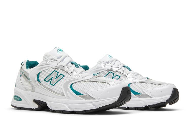New Balance 530 White Silver Green