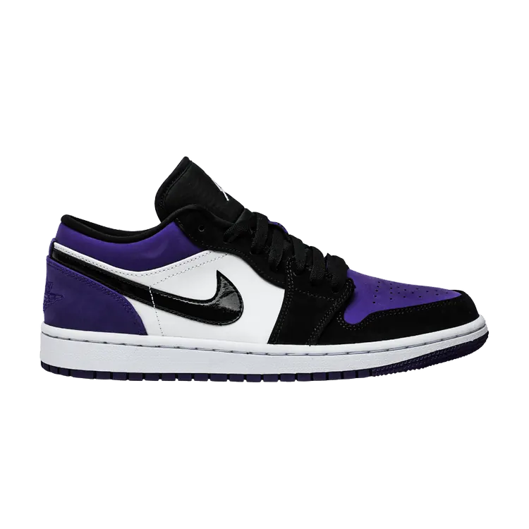 NIKE AIR JORDAN 1 LOW COURT PURPLE