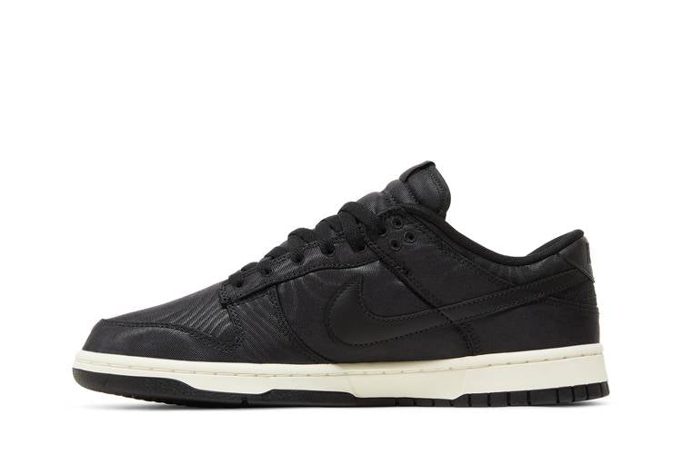 NIKE DUNK LOW BLACK CANVAS