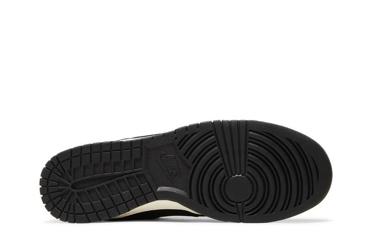 NIKE DUNK LOW BLACK CANVAS