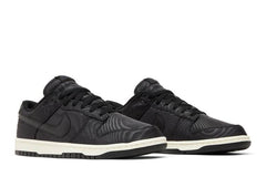 NIKE DUNK LOW BLACK CANVAS