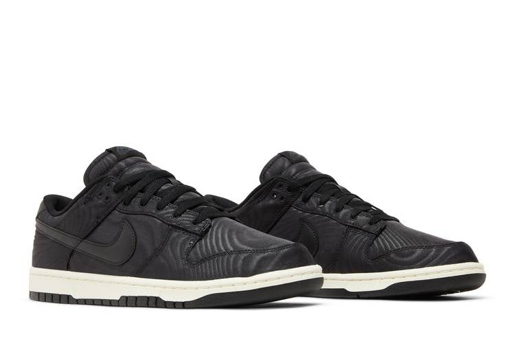 NIKE DUNK LOW BLACK CANVAS