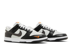 NIKE DUNK LOW BLACK TOTAL ORANGE MINI SWOOSH
