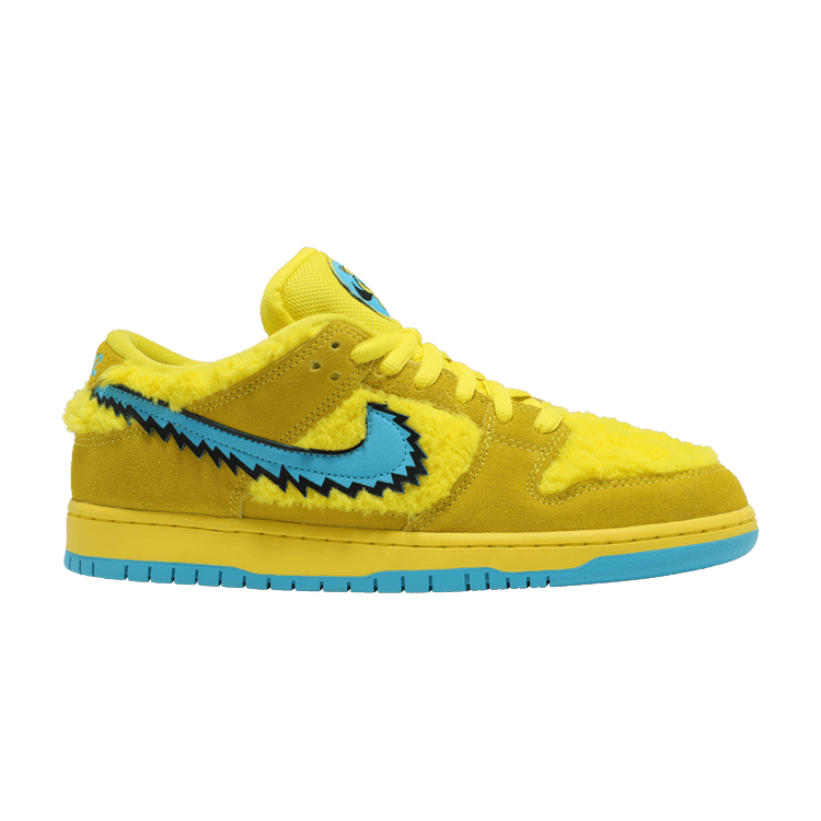 NIKE SB DUNK LOW GRATEFUL DEAD BEARS OPTI YELLOW