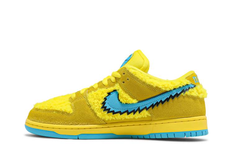 NIKE SB DUNK LOW GRATEFUL DEAD BEARS OPTI YELLOW