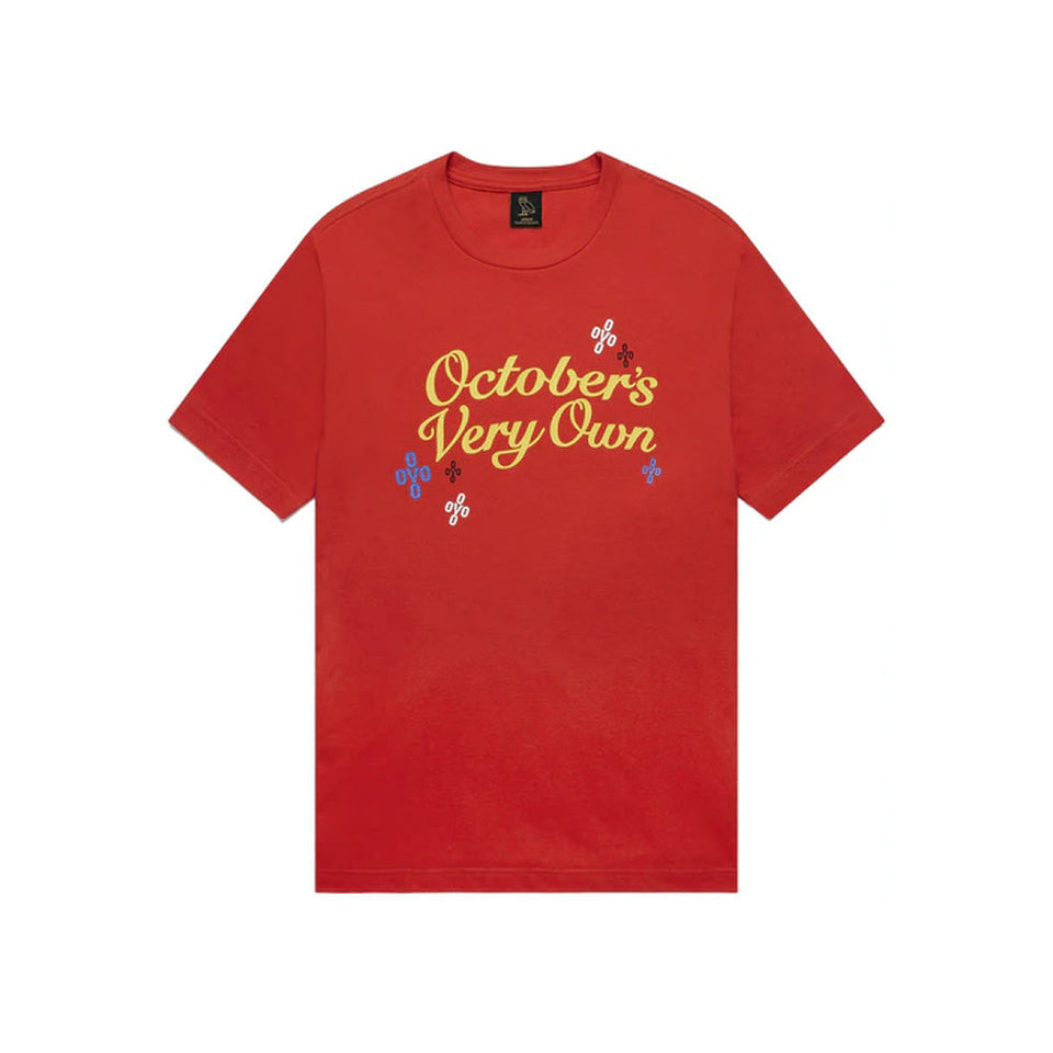Ovo Pompom Script Red