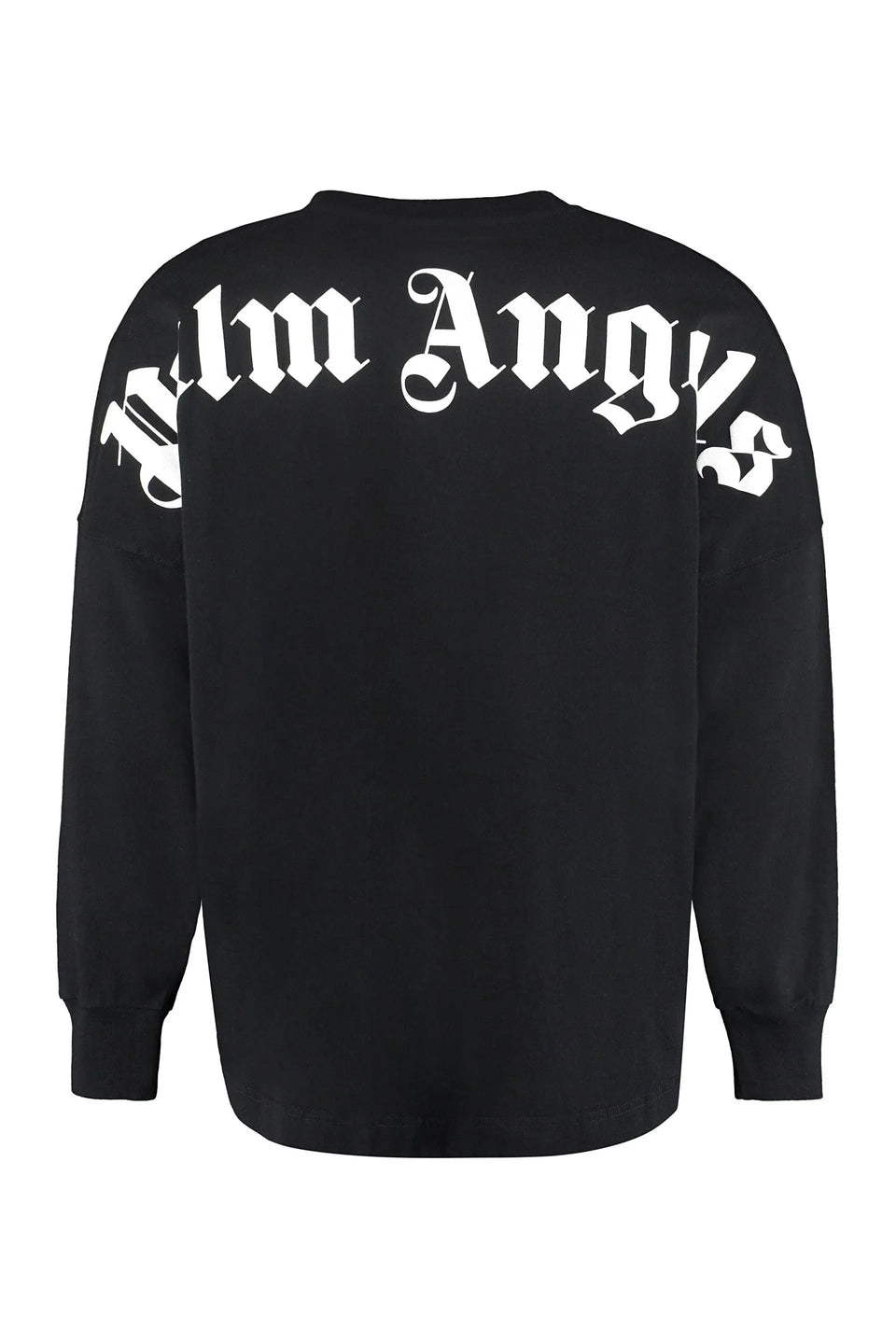 Palm Angels Classic Back Logo Oversized Black L/S T-Shirt
